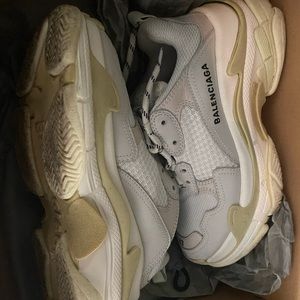 Balenciaga Triple S sneakers White women size 37